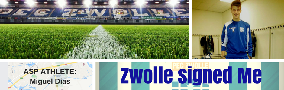 Miguel Dias South African soccer player signed Pec Zwolle