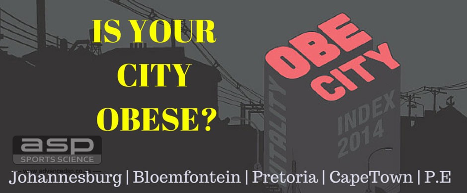 Is your South African City Obese Ref:Discovery Vitality Index