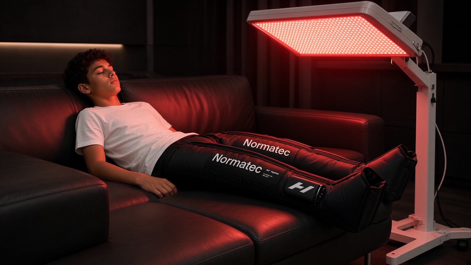 ASP Recovery Lounge — compression and red-light
