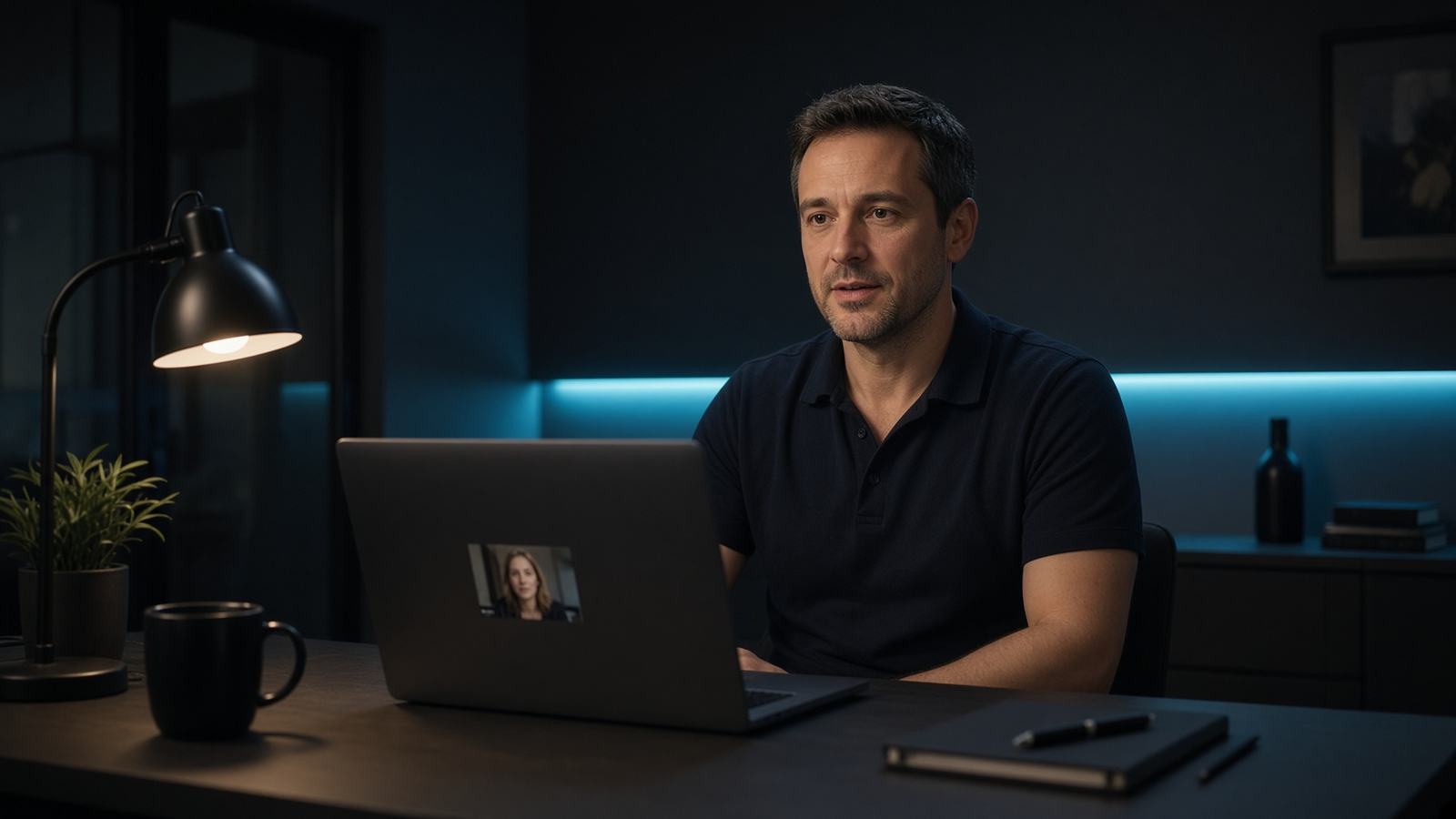 Sports Director on an online results consultation